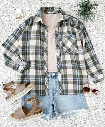 Spruce Plaid Flannel