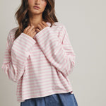 Pink Striped Top - The Nines