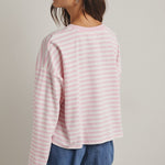 Pink Striped Top - The Nines