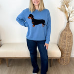 Dachshund Dog Knit Sweater - The Nines
