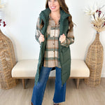 Long Puffer Vest - 4 colors! - The Nines
