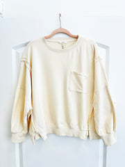 Easel Mineral Terry Pocket Pullovers - 3 Colors!