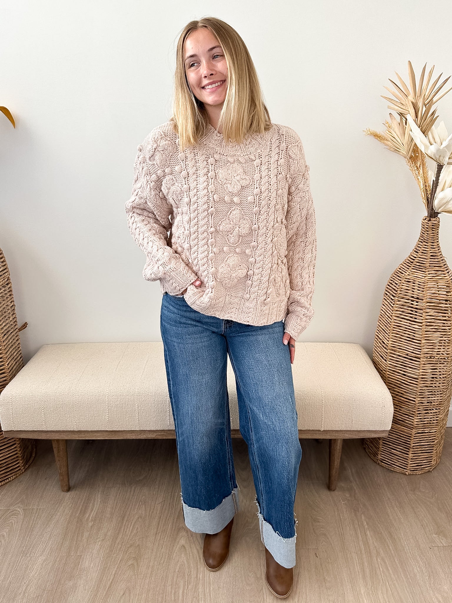 Piper Pom Sweater - The Nines