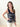 Navy Embroidered Tie Tank