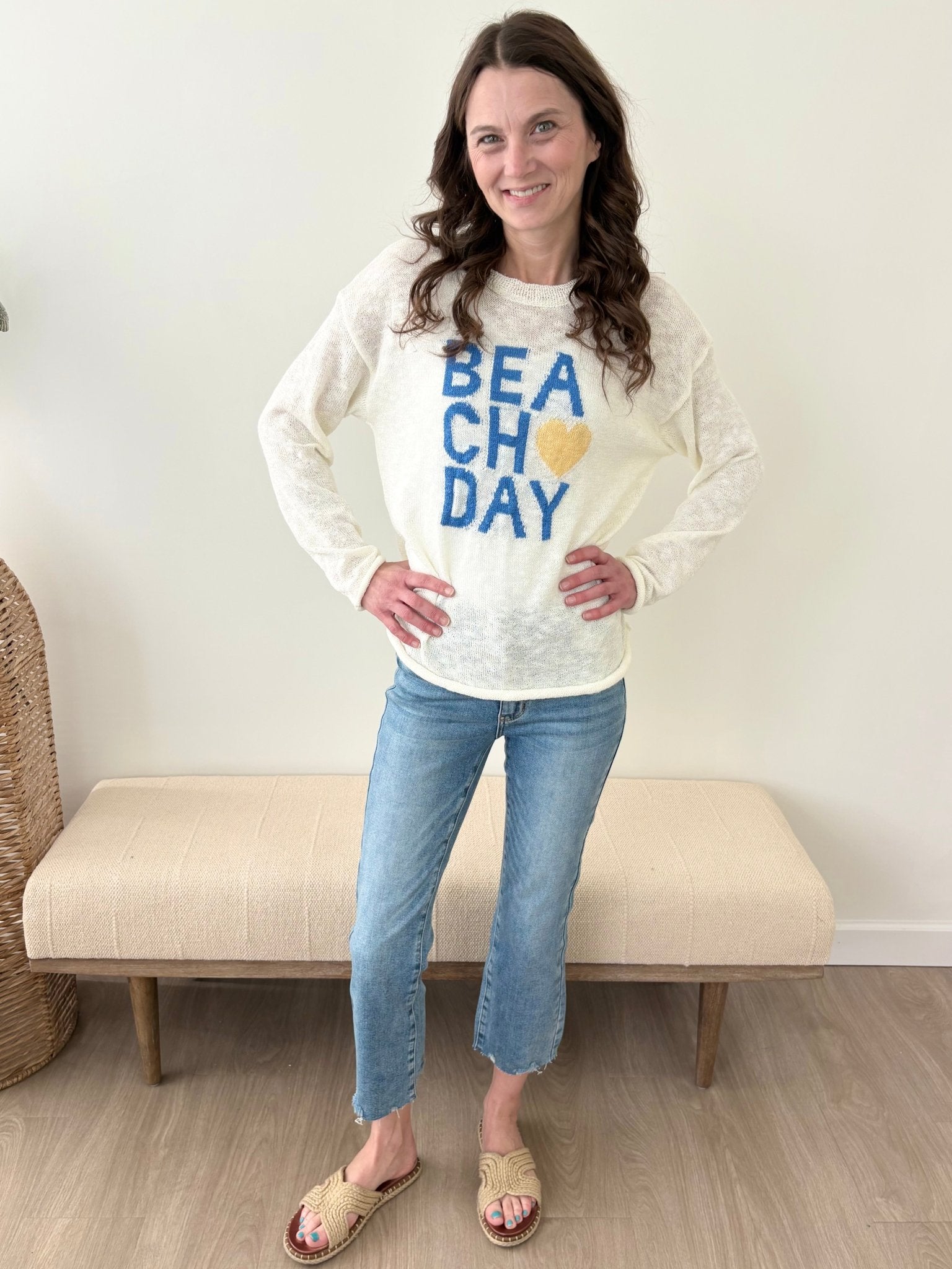 "Beach Day" Knit Top - The Nines