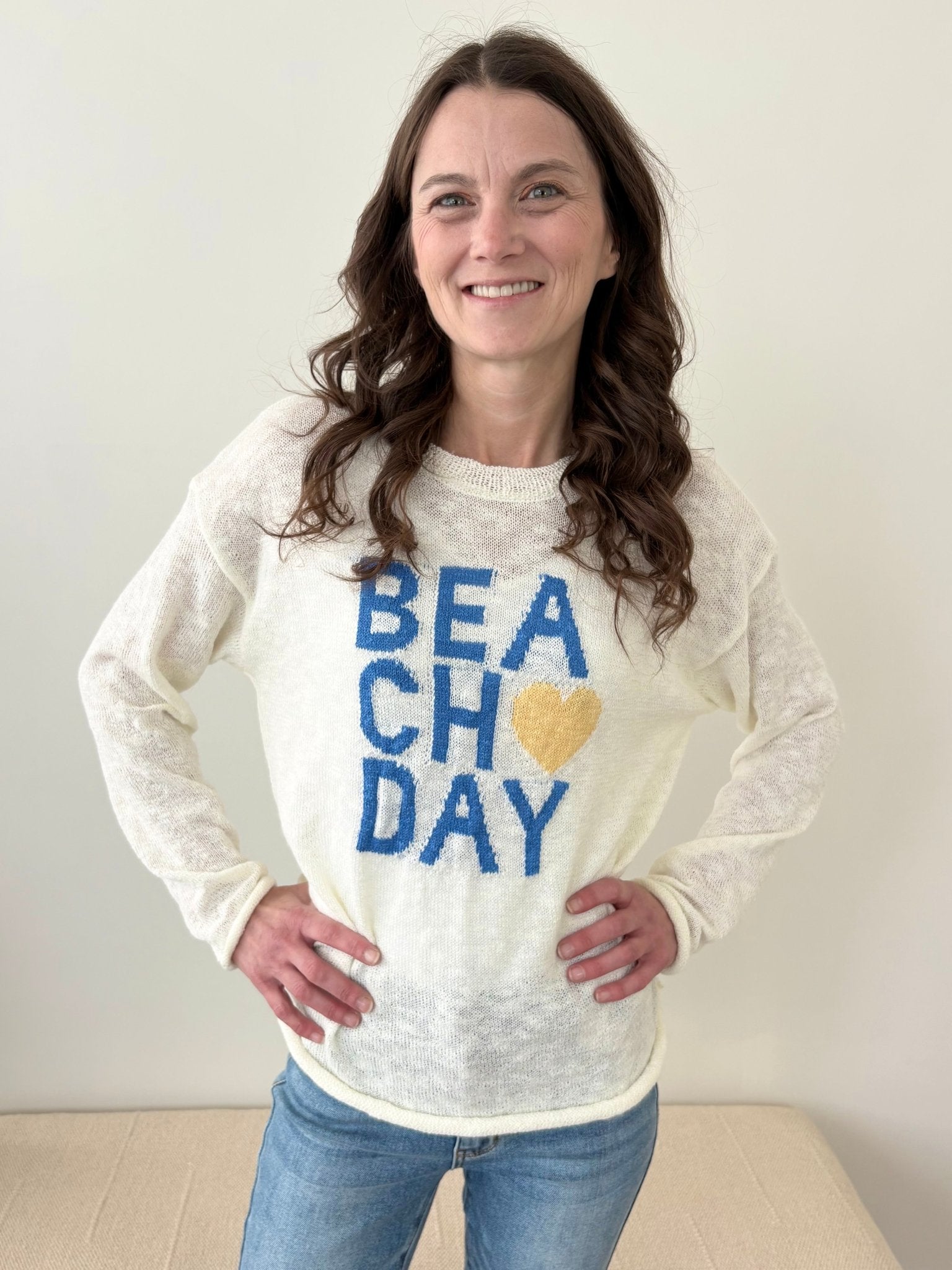 "Beach Day" Knit Top - The Nines