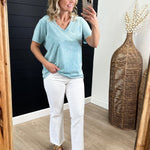 Mineral V - Neck Tees - 2 colors! - FINAL SALE! - The Nines