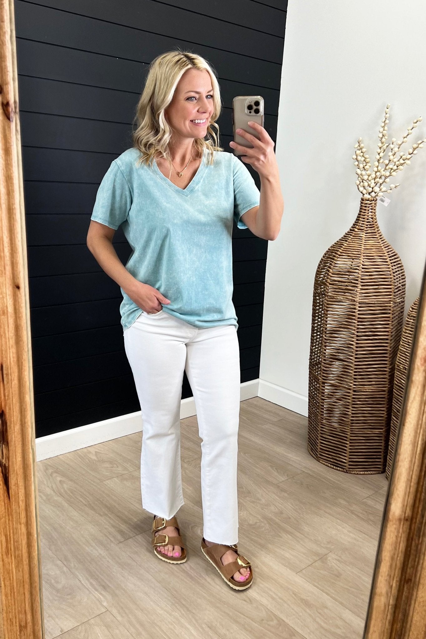 Mineral V-Neck Tees - 2 colors! - FINAL SALE! – The Nines