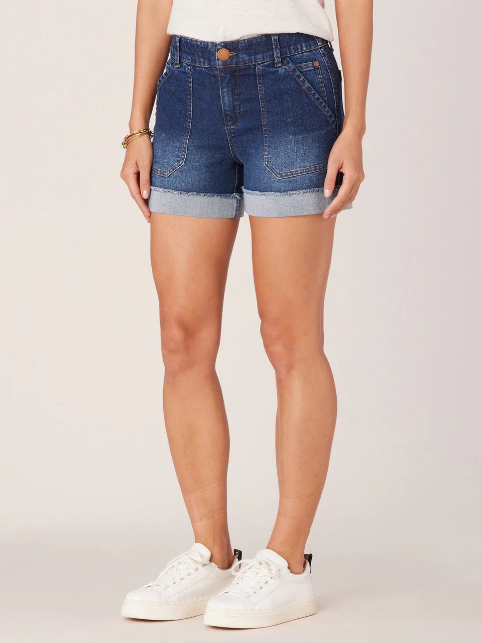 Democracy Ab-Solution High Rise Shorts - FINAL SALE! - The Nines