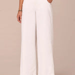Democracy Petite Skyrise Optic White Wide Leg Jean - FINAL SALE! - The Nines