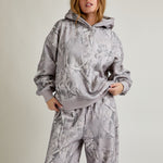 Gray Tree Print Hoodie - The Nines