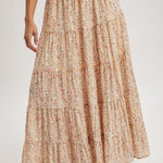 Ivory Ditsy Floral Skirt - The Nines