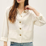 Soft Blended Utility Jacket - 3 Colors! - The Nines