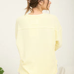 Exposed Seam Long Sleeve Tops - 3 Colors! - The Nines