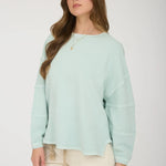 Exposed Seam Long Sleeve Tops - 3 Colors! - The Nines