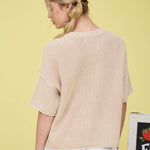 Shania Short Sleeve Sweaters - 2 Colors! - The Nines