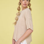Shania Short Sleeve Sweaters - 2 Colors! - The Nines