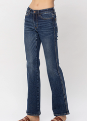Judy Blue Mid Rise Vintage Rugged Bootcut Jean