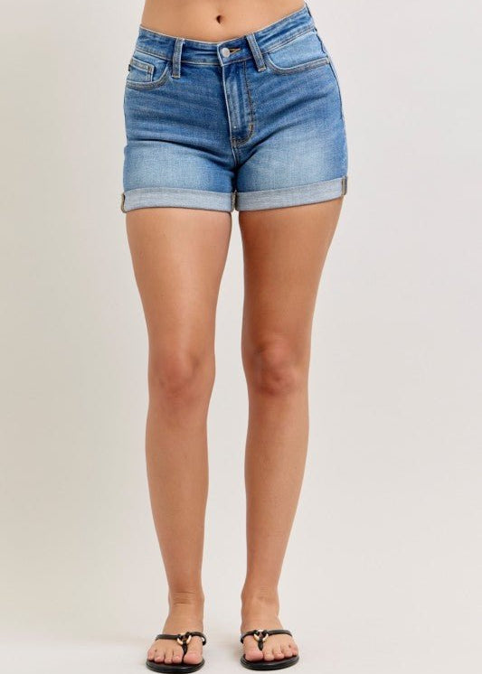 Judy Blue Mr Slim Shorts - The Nines