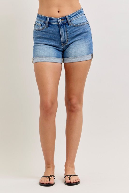 Judy Blue Mr Slim Shorts - The Nines