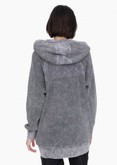 Mineral Washed Waffle Relaxed Hoodies - 3 Colors!