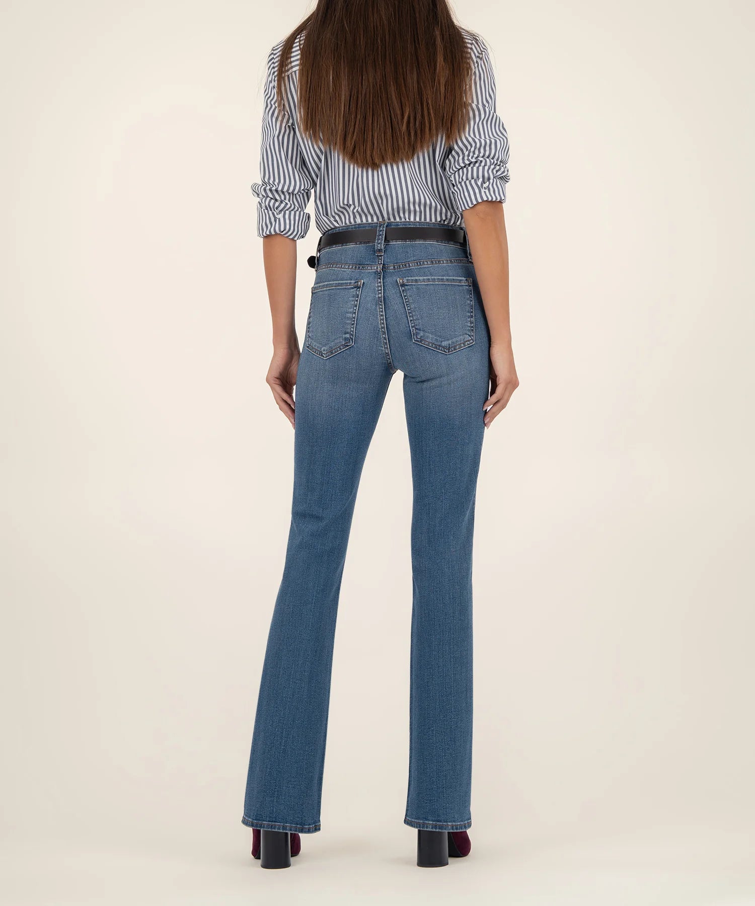 Kut From The Kloth High Rise Natalie Fab Ab Bootcut Jean - The Nines