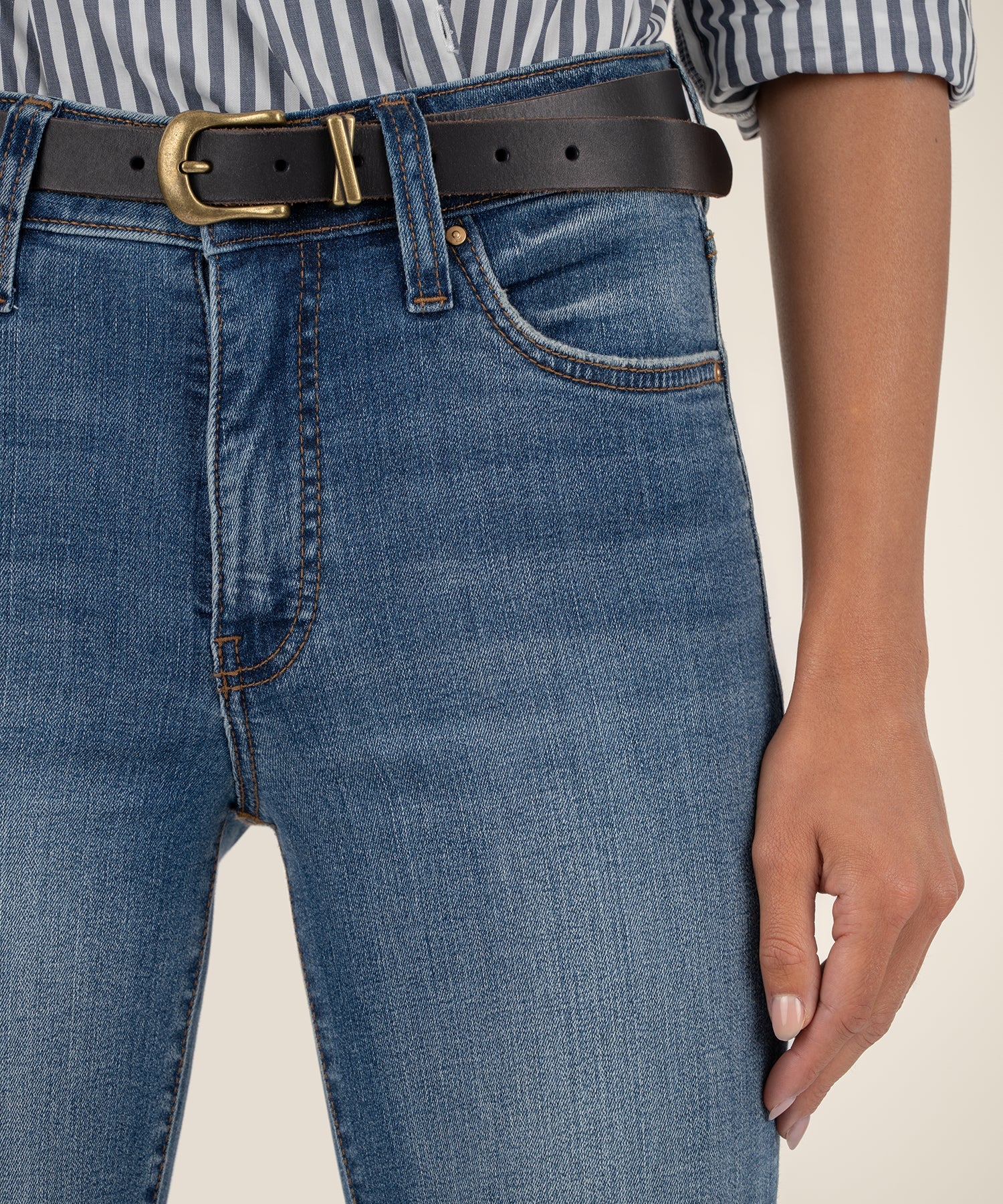 Kut From The Kloth High Rise Natalie Fab Ab Bootcut Jean - The Nines