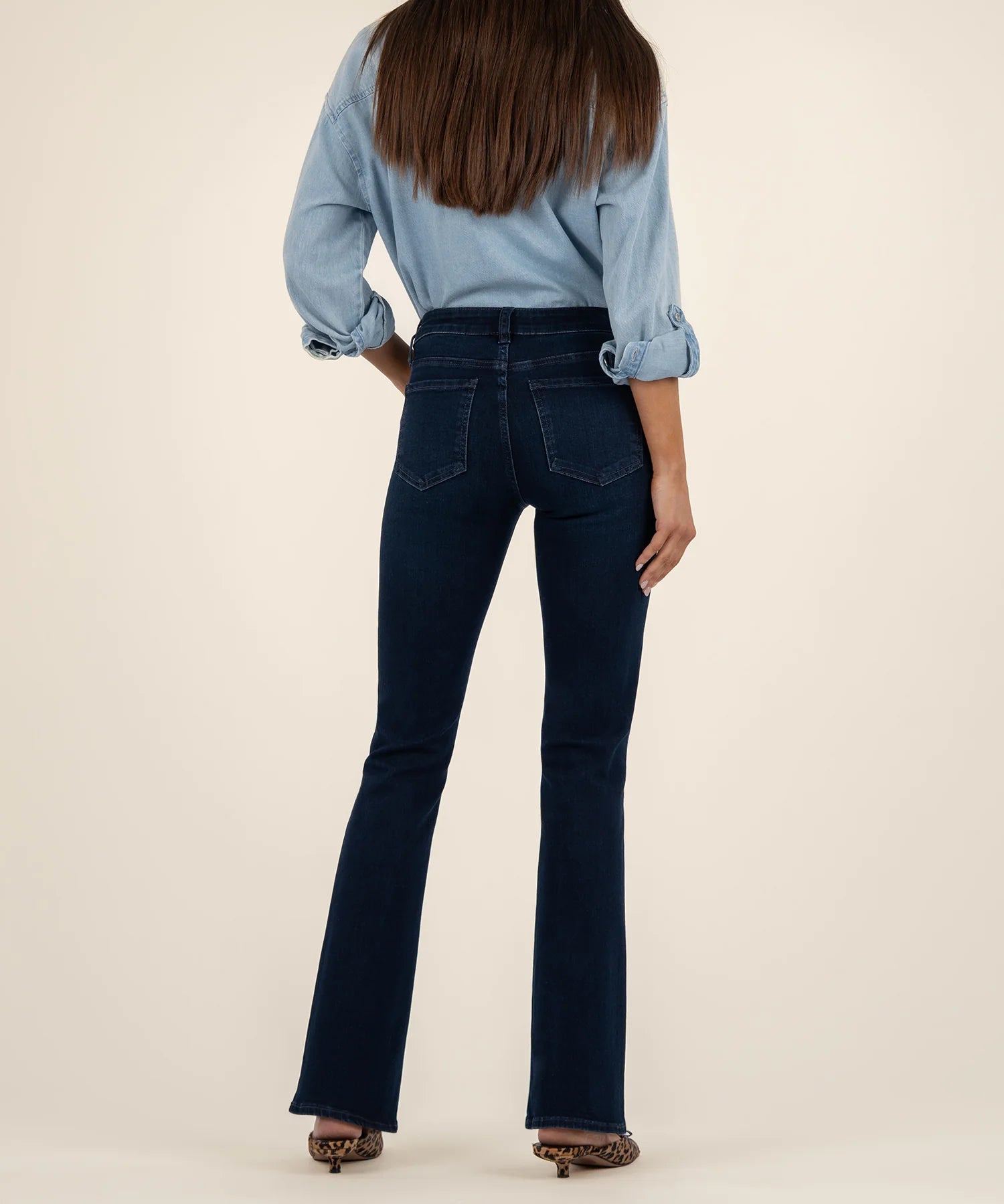 Kut From The Kloth Mid Rise Natalie Flare Bootcut Jean - FINAL SALE! - The Nines