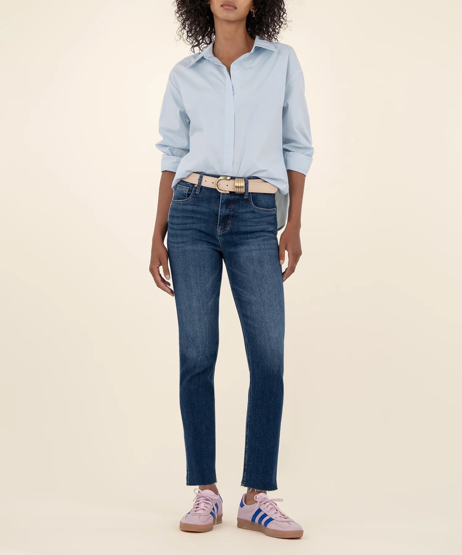 Kut From The Kloth Rachel High Rise Raw Hem Mom Jean - The Nines