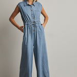 Kaelie Denim Jumpsuit - The Nines