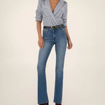 Kut From The Kloth High Rise Natalie Fab Ab Bootcut Jean - The Nines