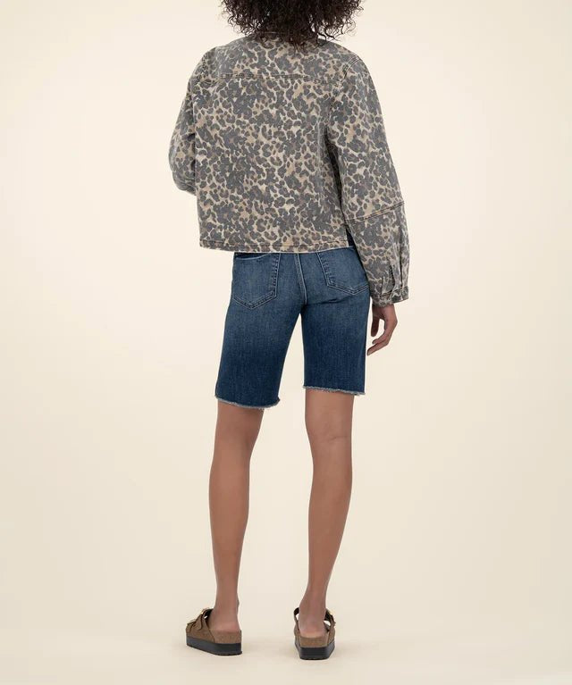 Tan & Brown Animal Print Kut From The Kloth Jacket - The Nines