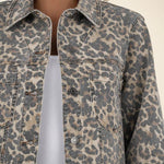Tan & Brown Animal Print Kut From The Kloth Jacket - The Nines