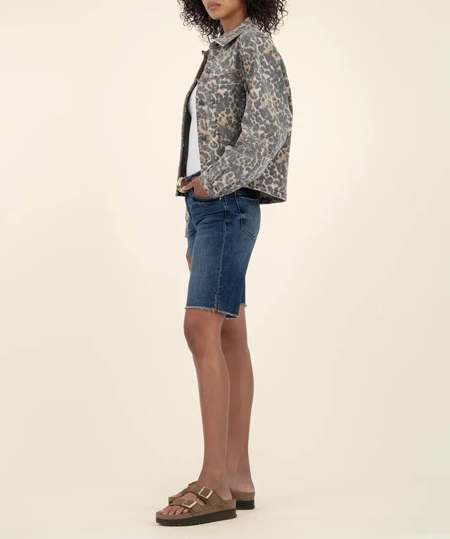 Tan & Brown Animal Print Kut From The Kloth Jacket - The Nines