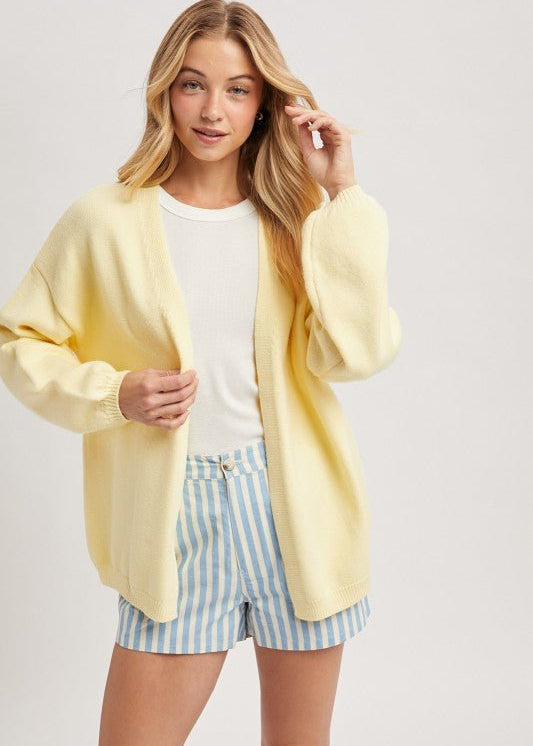 Lemon Sweater Cardigan - The Nines