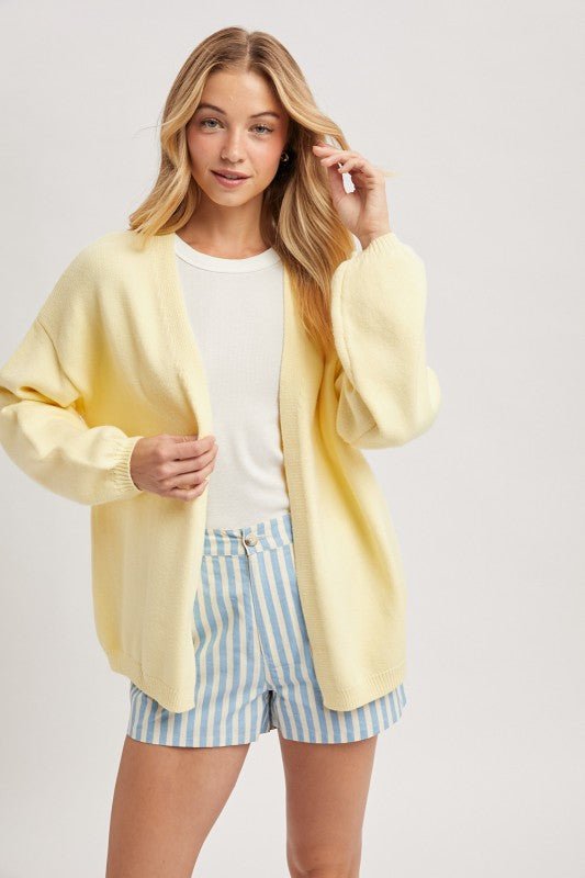 Lemon Sweater Cardigan - The Nines