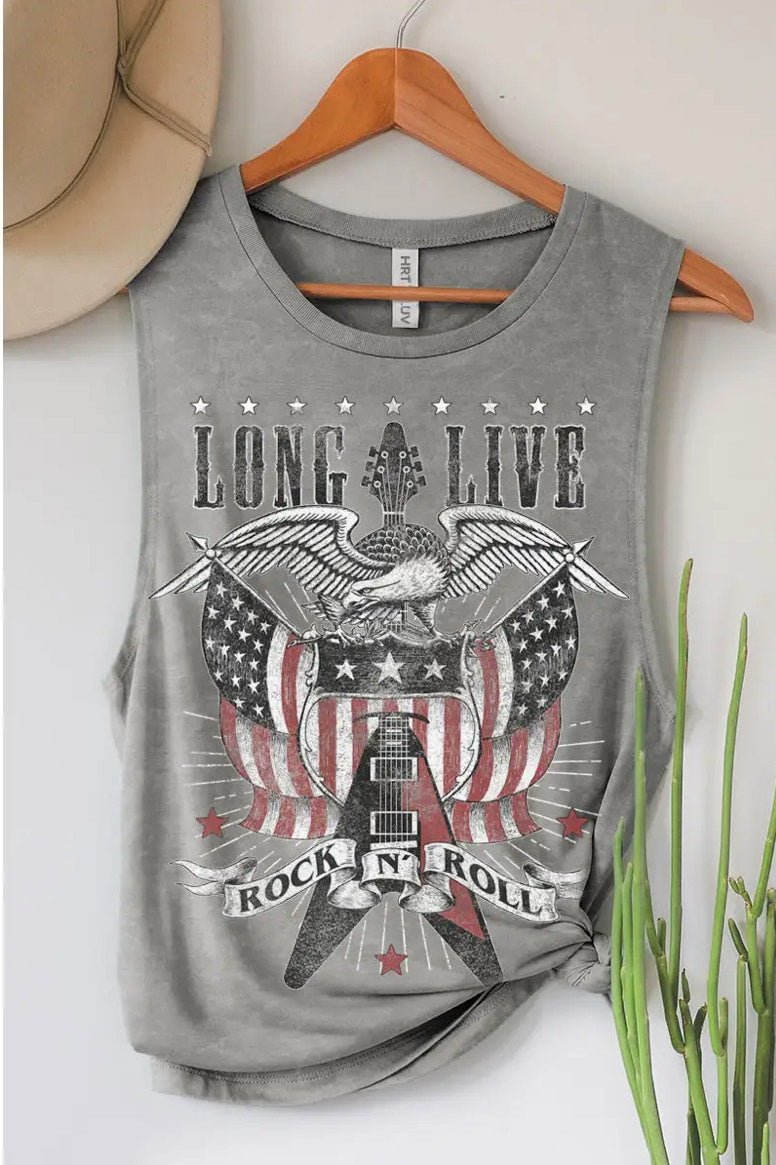 Long Live Rock N Roll Tank Top - The Nines