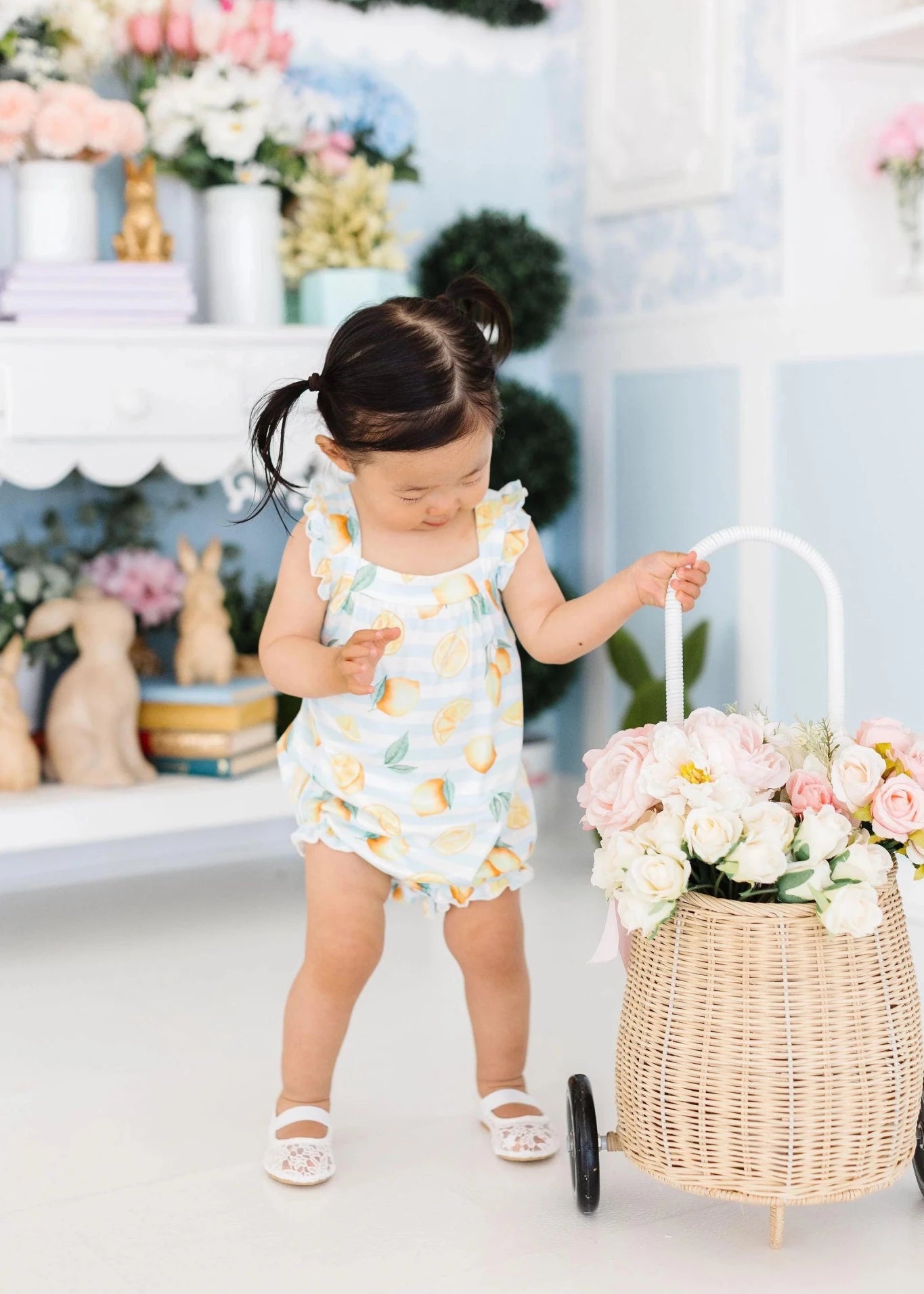 Lovely Lemons Cross Back Romper - The Nines