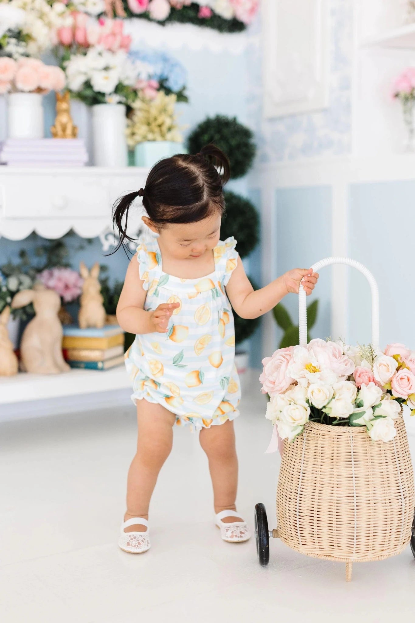 Lovely Lemons Cross Back Romper - The Nines