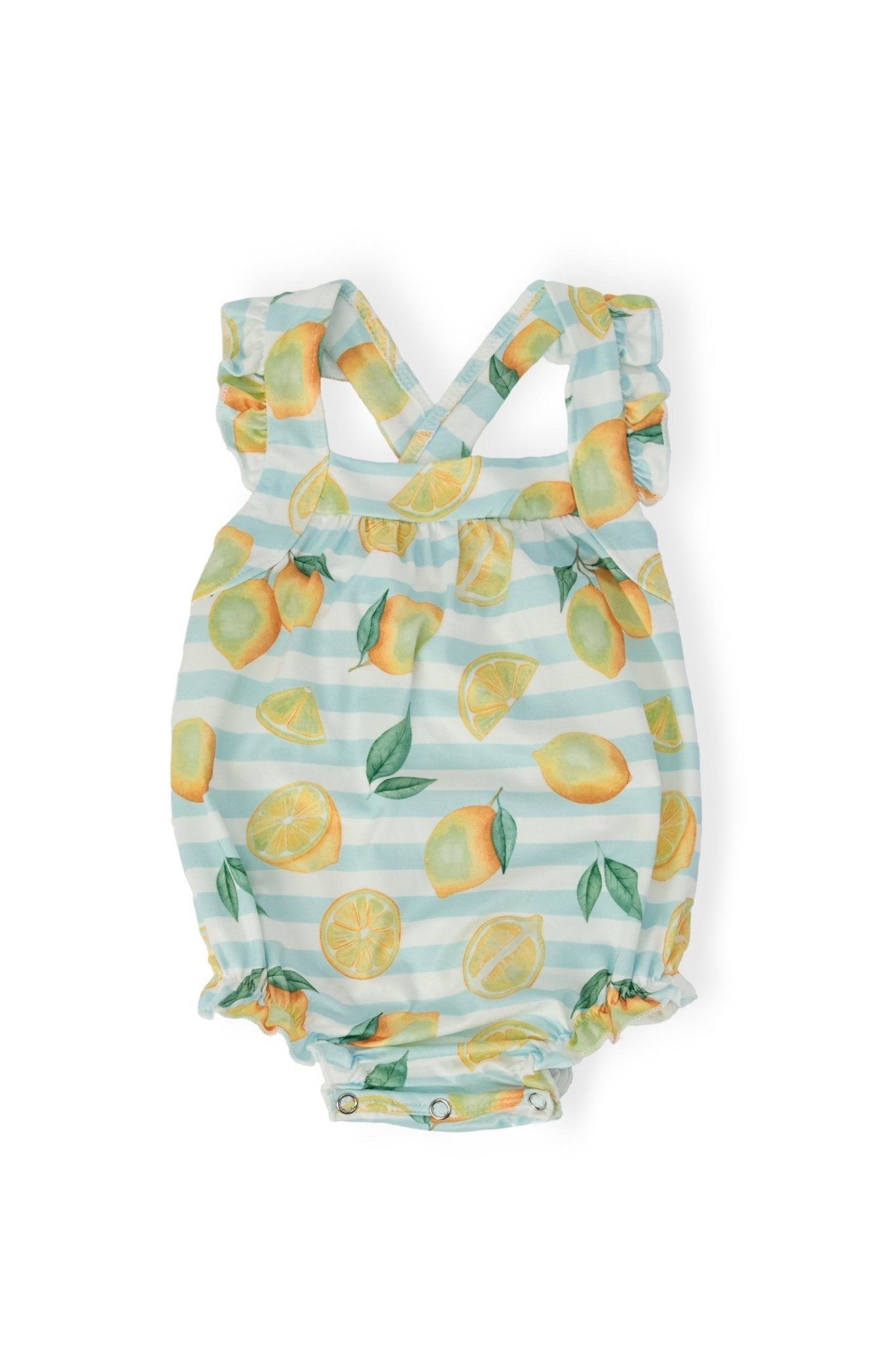 Lovely Lemons Cross Back Romper - The Nines