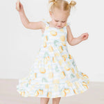 Lovely Lemons Maxi Dress - The Nines