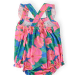 Luau Floral Cross Back Romper - The Nines