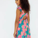 Luau Floral Ruffle Maxi Buttery Soft Dress - The Nines