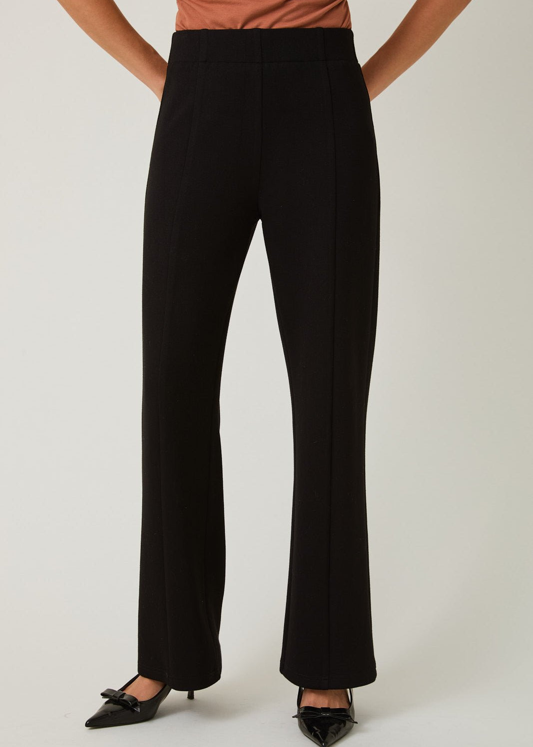 Scuba Wide Leg Dress Pant - 2 Colors! - The Nines