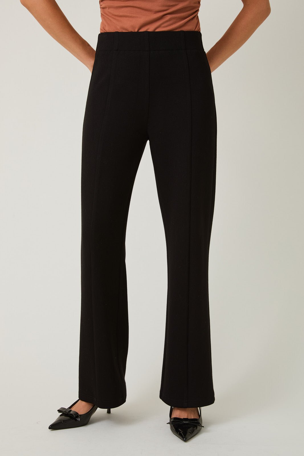 Scuba Wide Leg Dress Pant - 2 Colors! - The Nines