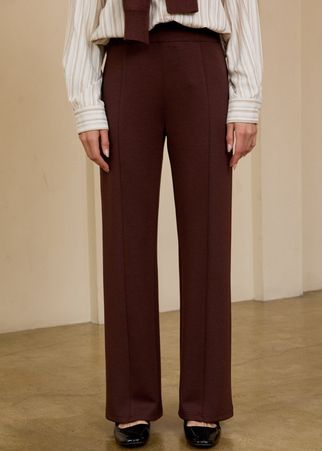 Scuba Wide Leg Dress Pant - 2 Colors! - The Nines
