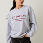 Dog Mom Embroidered Sweatshirt - The Nines