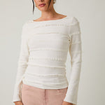 Brushed Lace Tops - 2 Colors! - The Nines
