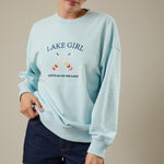 Aqua Lake Girl Sweatshirt - The Nines
