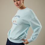 Aqua Lake Girl Sweatshirt - The Nines